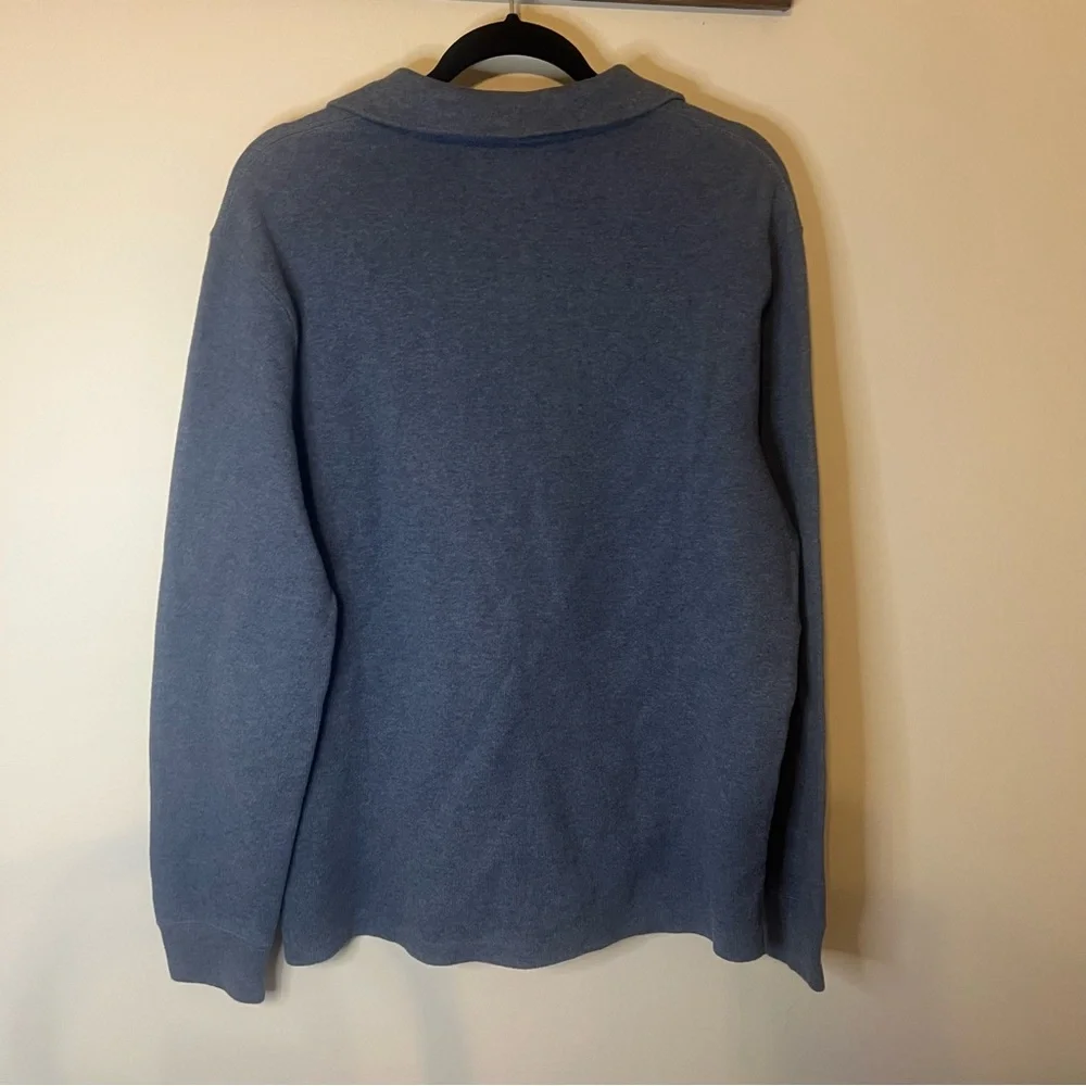 Polo Ralph Lauren Quarter Zip Pullover Sweater Blue Men’s Medium